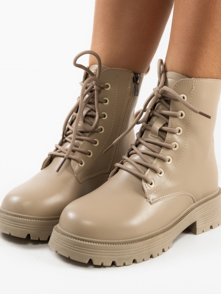 Tronchetti da donna Beige Cling - Img 3