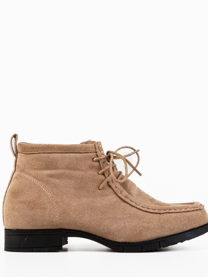 Tronchetti da donna Beige Dinton - Img 4