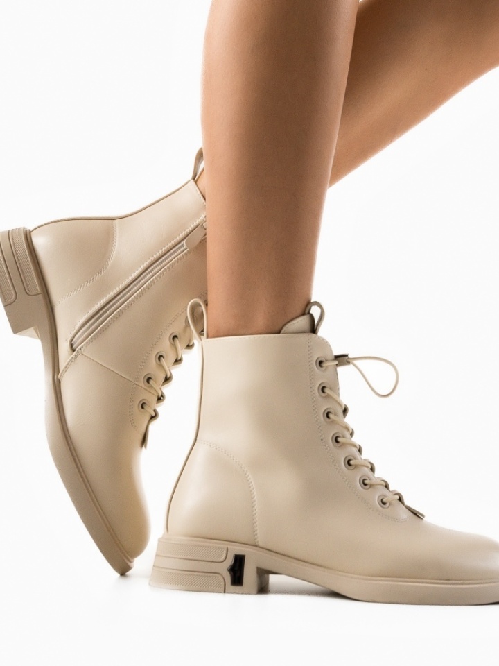 Tronchetti da donna Beige Hadeya - Img 2