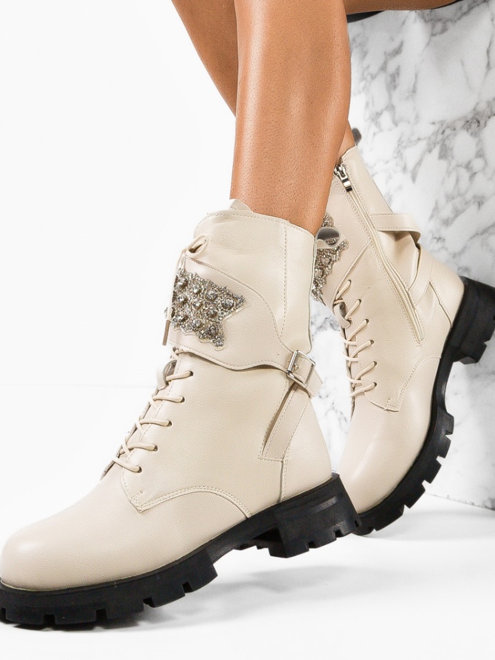 Tronchetti da donna Beige Lakeras - Img 1