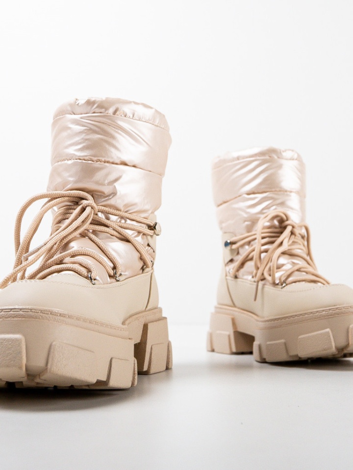 Tronchetti da donna Beige Mofy - Img 7