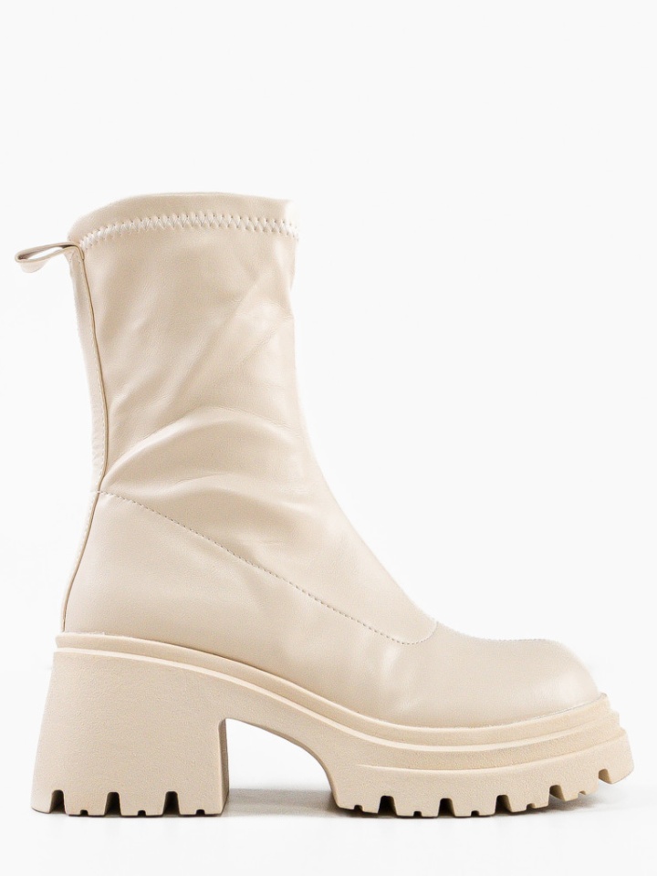 Tronchetti da donna Beige Shobha - Img 2