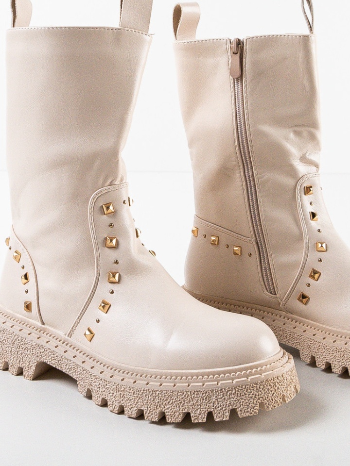 Tronchetti da donna Beige Tiah - Img 12