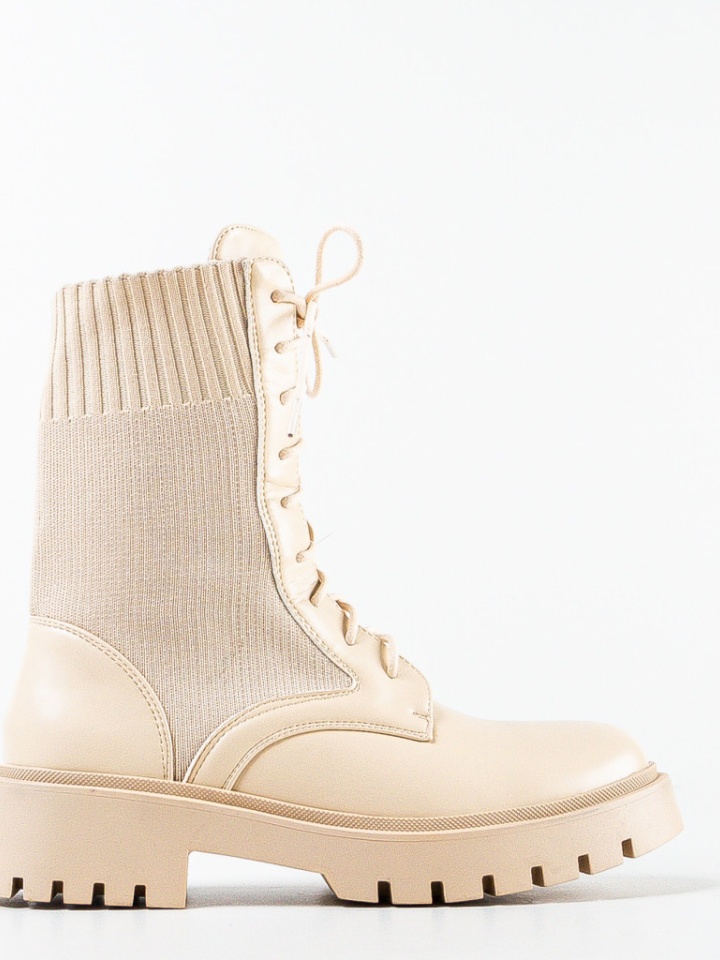 Tronchetti da donna Beige Trevino - Img 14