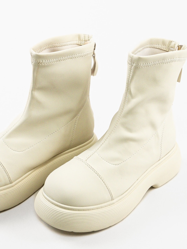 Tronchetti da donna Beige Vyvyanko - Img 5