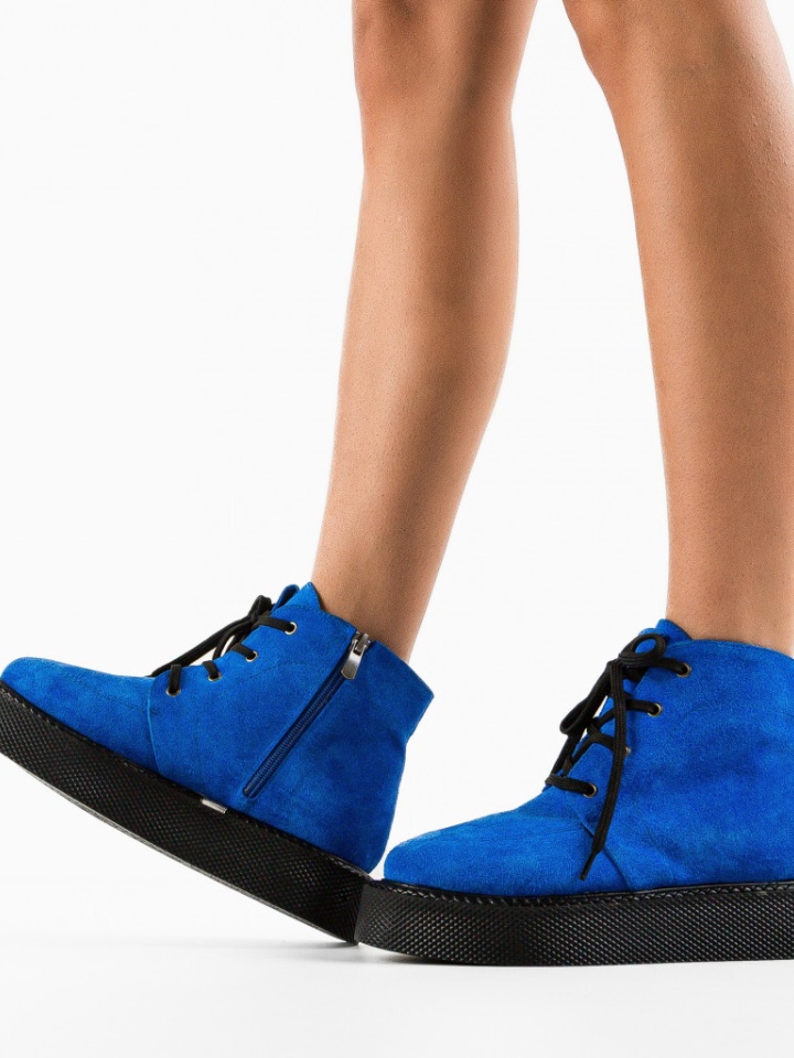Tronchetti da donna Blu Koster - Img 3