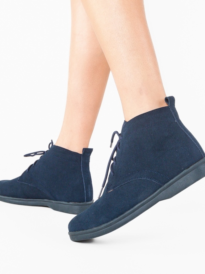 Tronchetti da donna Blu navy Larson - Img 3
