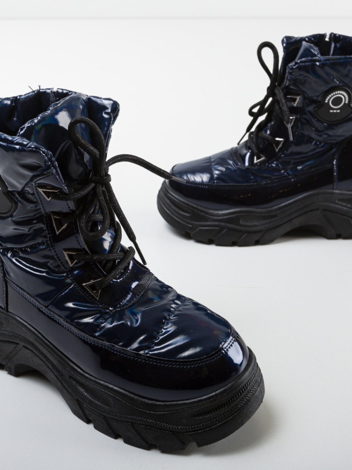 Tronchetti da donna Blu navy Ubija - Img 13