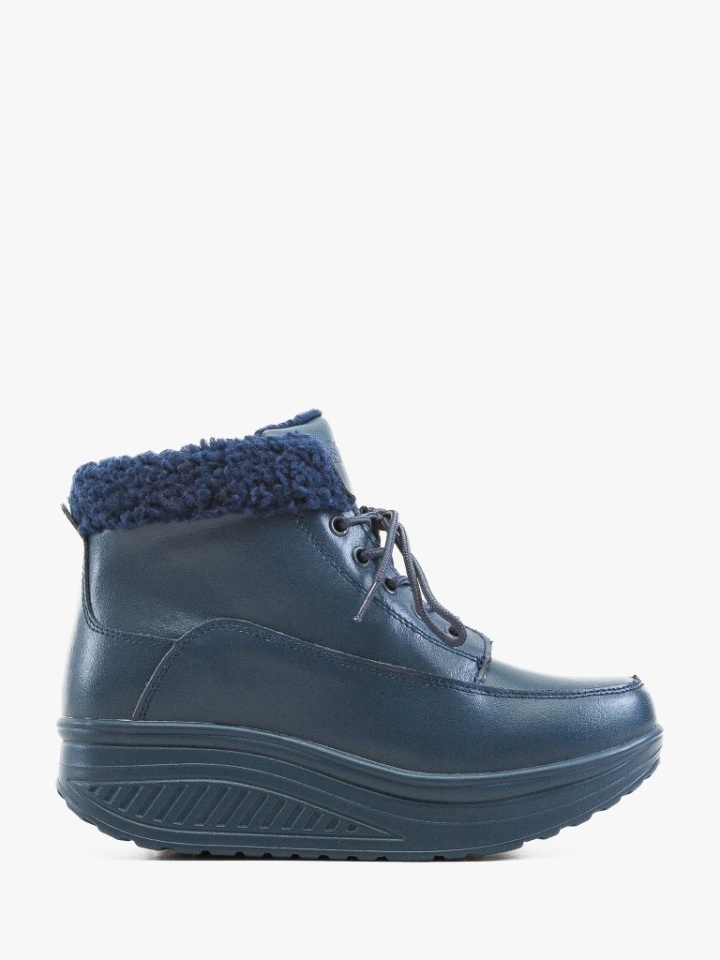 Tronchetti da donna Blu navy Ware - Img 6