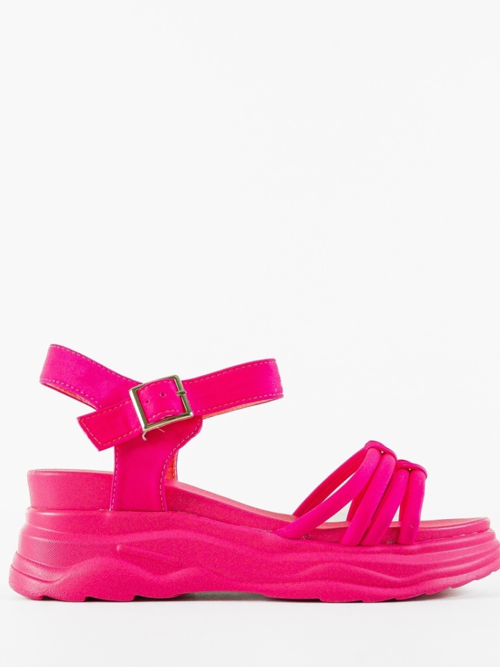 Sandali con plateau Fuchsia Patras - Img 6