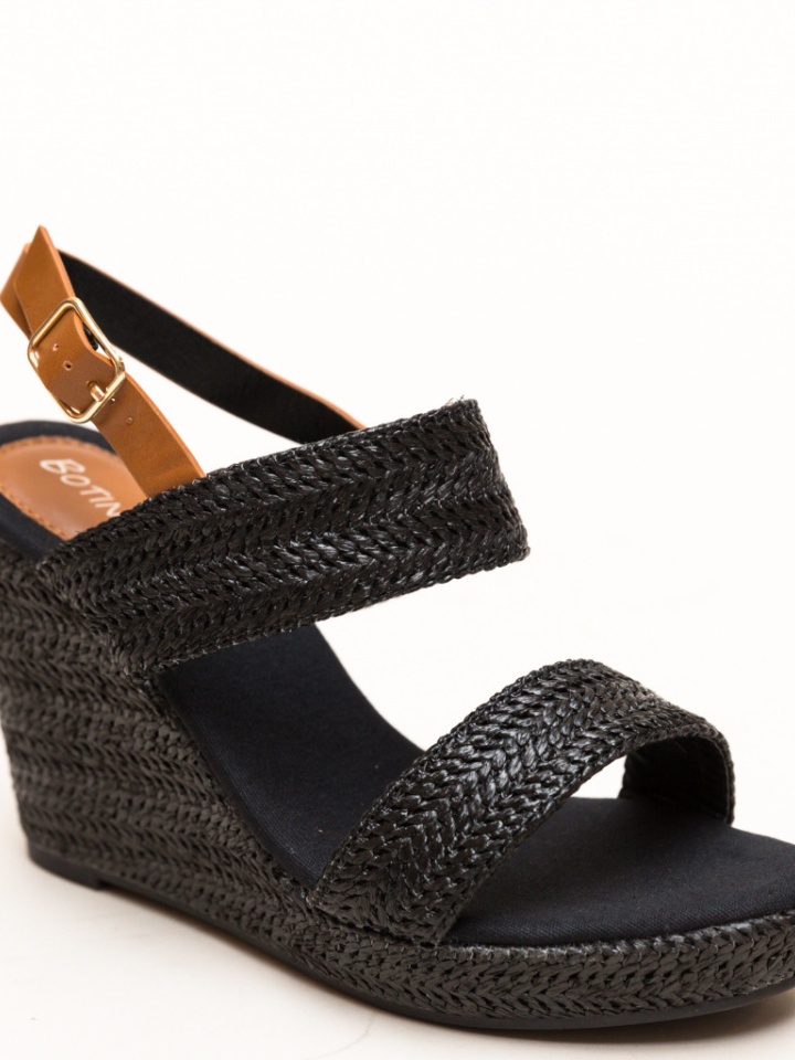 Sandali con plateau Neri Cloe - Img 12