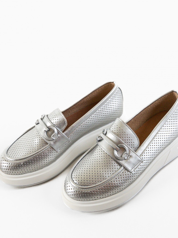 Scarpe casual Argento Mirrey - Img 6