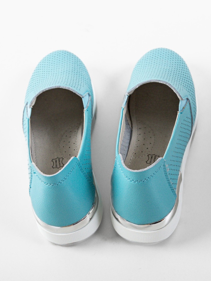 Scarpe casual Azzurre Pufine - Img 8