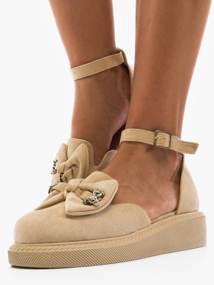 Scarpe casual Beige Barron - Img 3