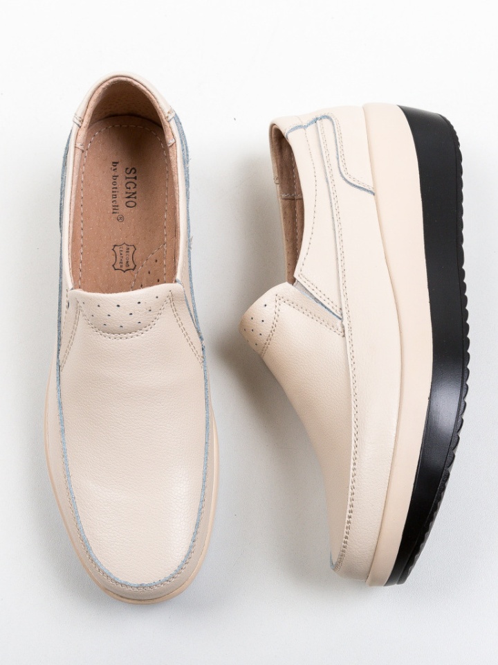 Scarpe casual Beige Freeman - Img 6