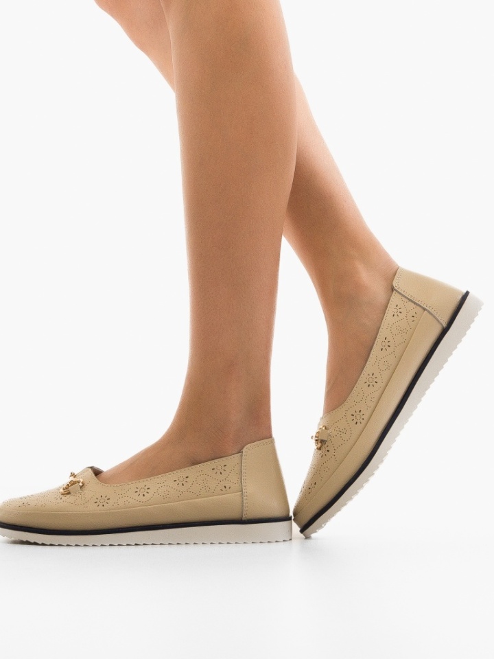 Scarpe casual Beige Ikram - Img 3