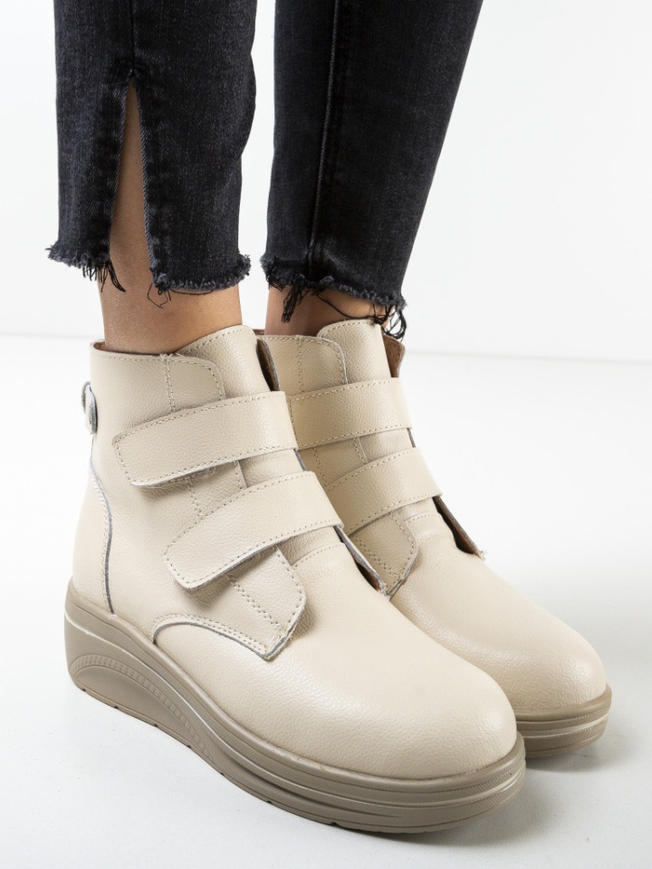 Scarpe casual Beige Jabal - Img 3