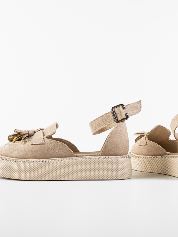Scarpe casual Beige Kalin - Img 6