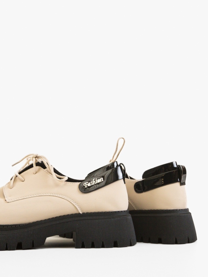 Scarpe casual Beige Luiza - Img 4
