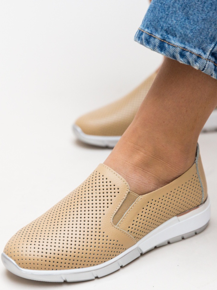 Scarpe casual Beige Pufine - Img 3