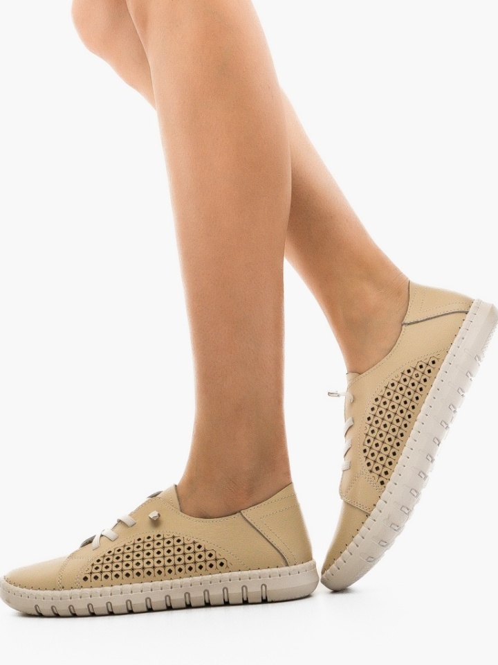 Scarpe casual Beige Rahima - Img 5