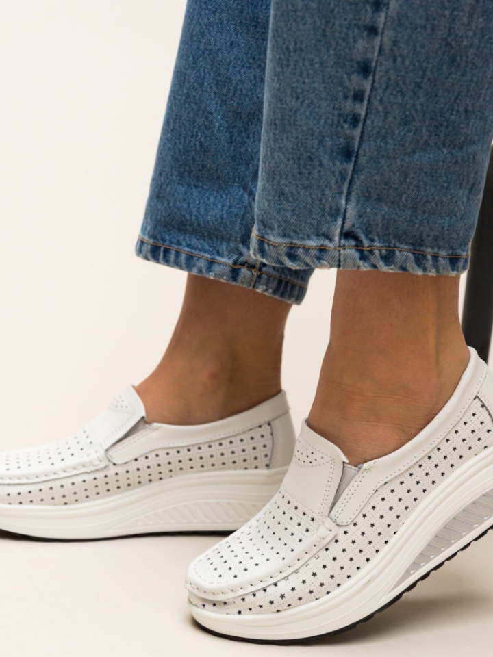 Scarpe casual Bianche Bicaz - Img 11