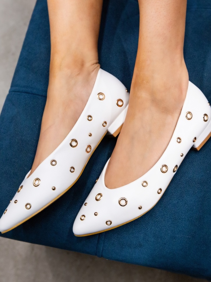 Scarpe casual Bianche Lana - Img 4