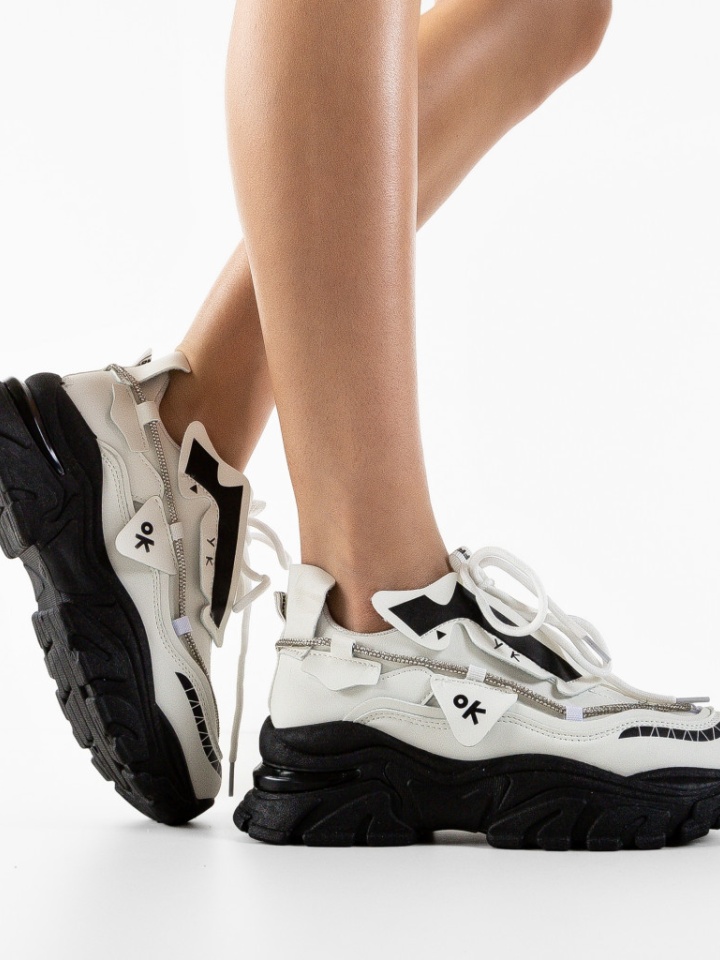 Scarpe casual Bianche Reecola - Img 1