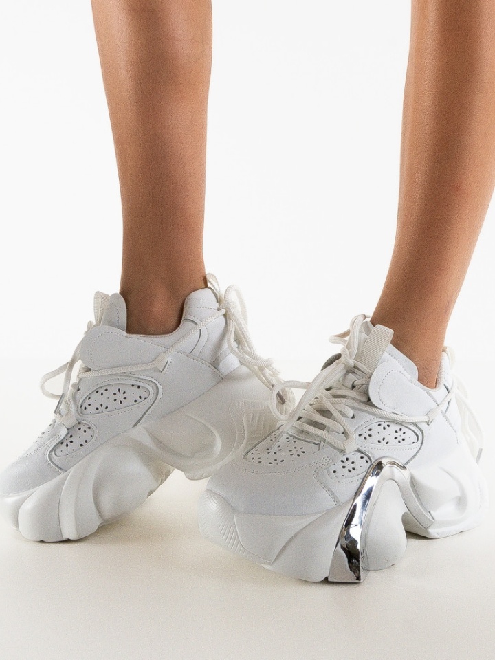 Scarpe casual Bianche Yndy - Img 2