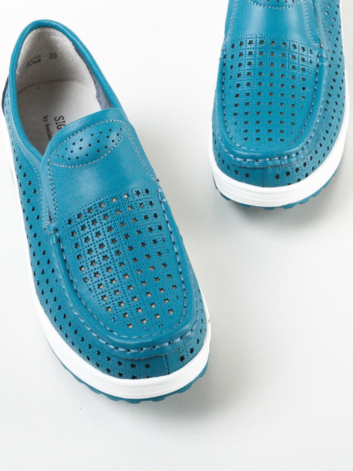 Scarpe casual Blu Bicaz - Img 14