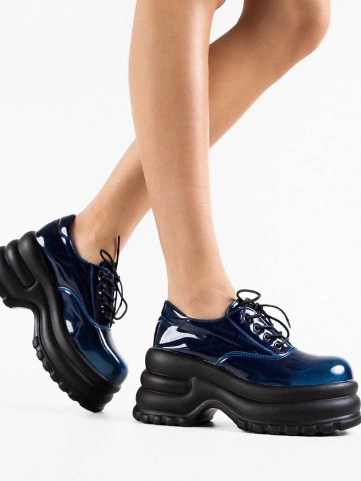 Scarpe casual Blu Genevya - Img 2