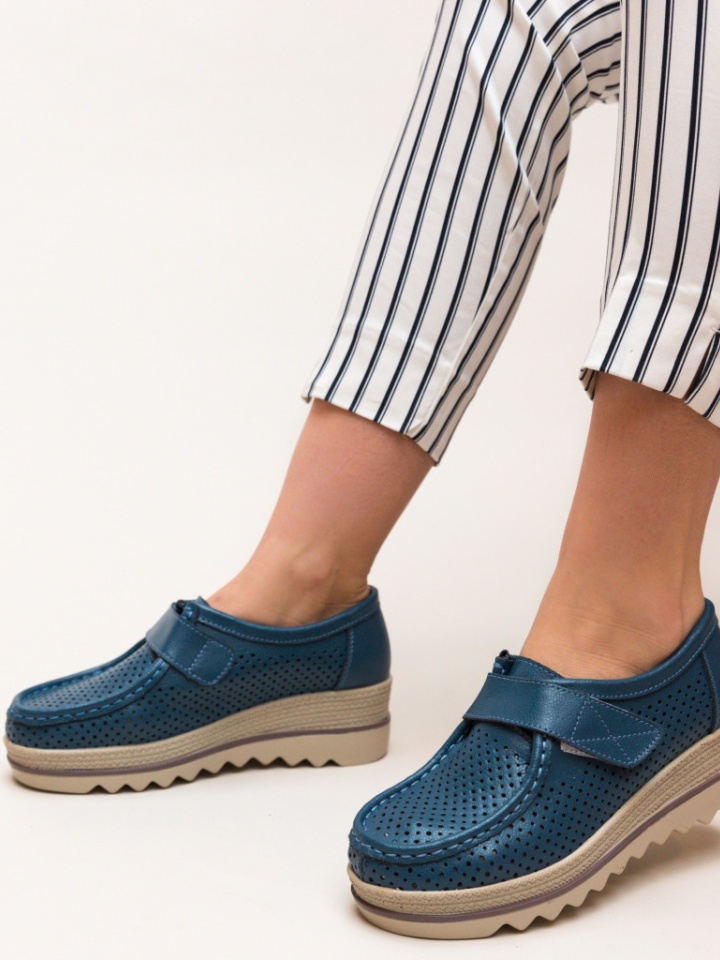 Scarpe casual Blu Histria - Img 4