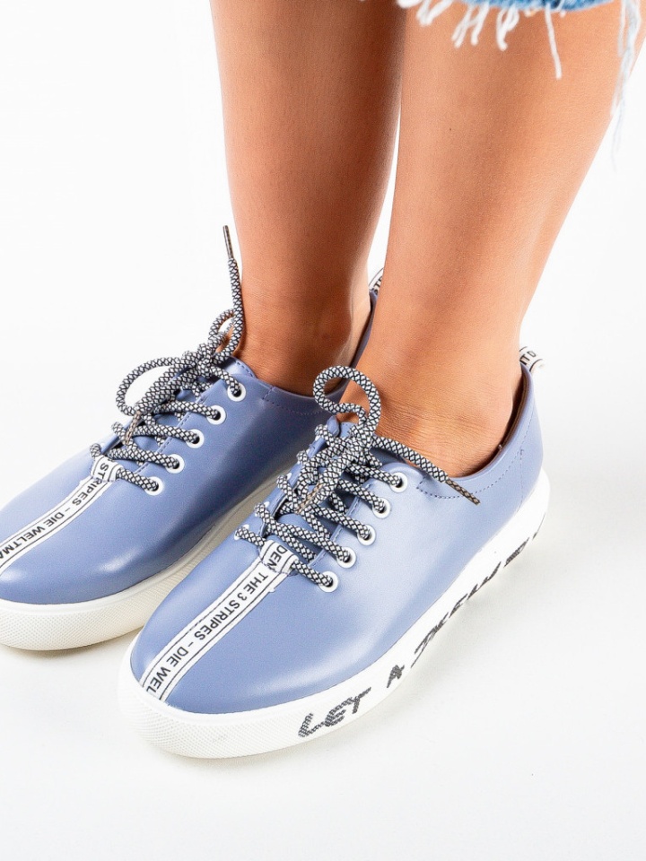 Scarpe casual Blu Honga - Img 3
