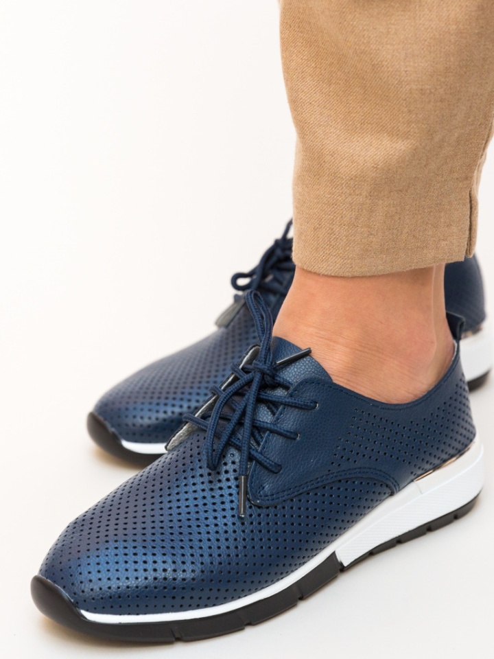 Scarpe casual Blu navy Albert - Img 4