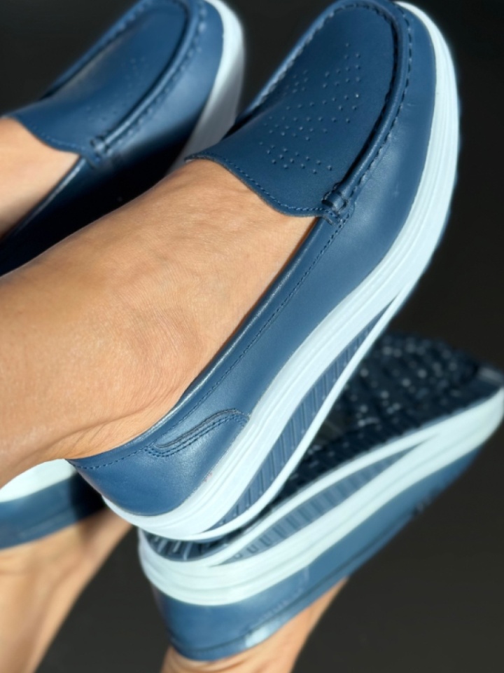 Scarpe casual Blu navy Musta - Img 9