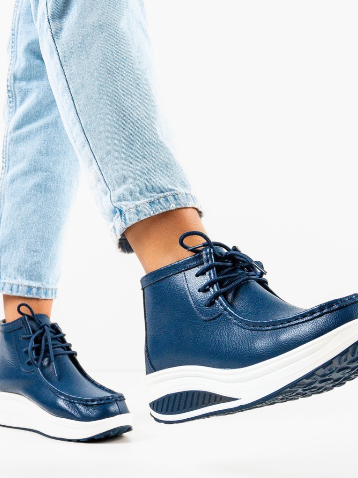 Scarpe casual Blu navy Vinto - Img 3