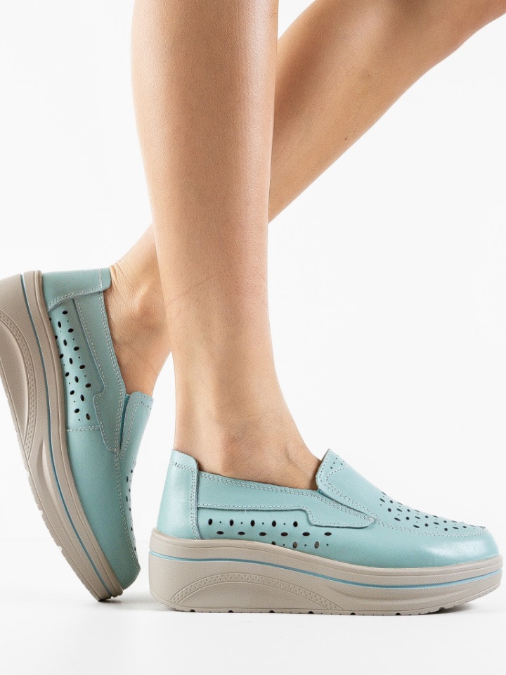 Scarpe casual Blu Olifram - Img 3