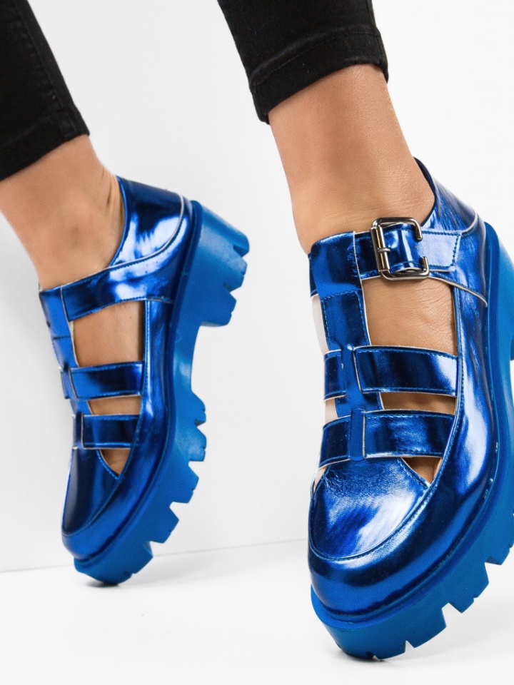 Scarpe casual Blu Teoritzi - Img 6