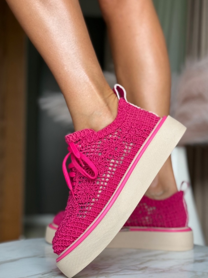 Scarpe casual Fuchsia Ystory - Img 1