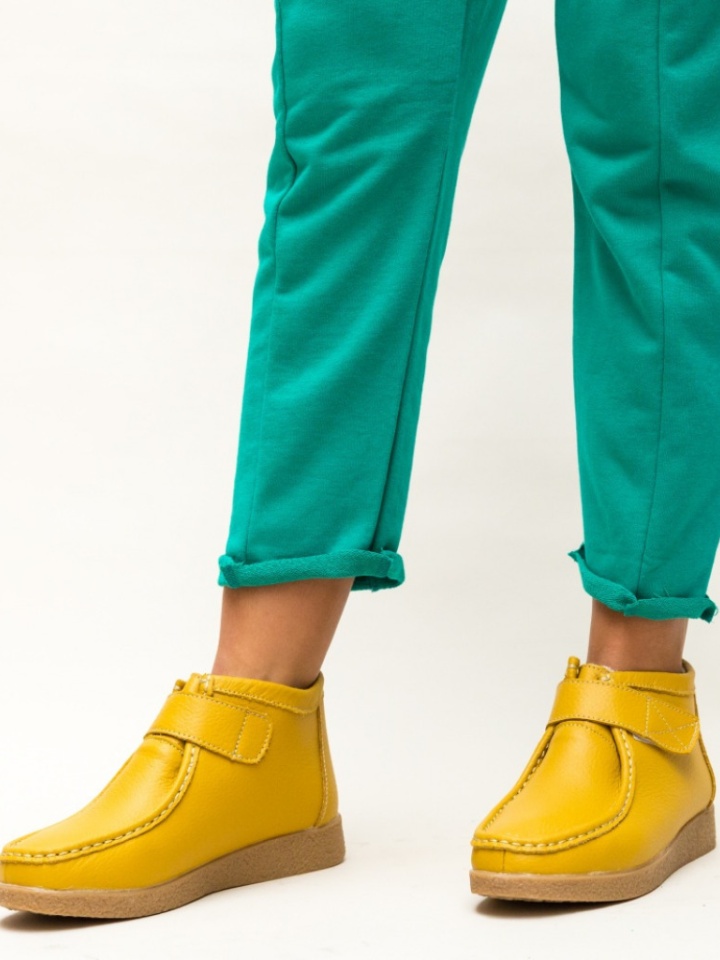 Scarpe casual Gialle Debir 2 - Img 3