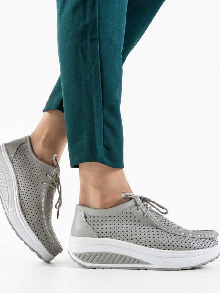 Scarpe casual Grige Baroco - Img 3