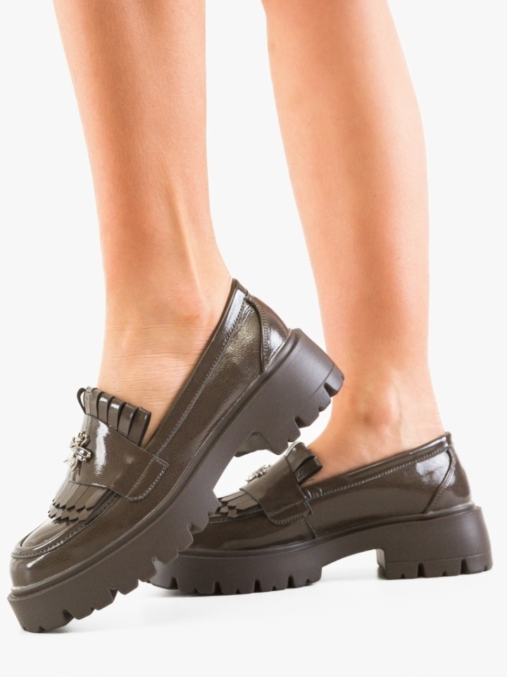Scarpe casual Khaki Trevy - Img 2