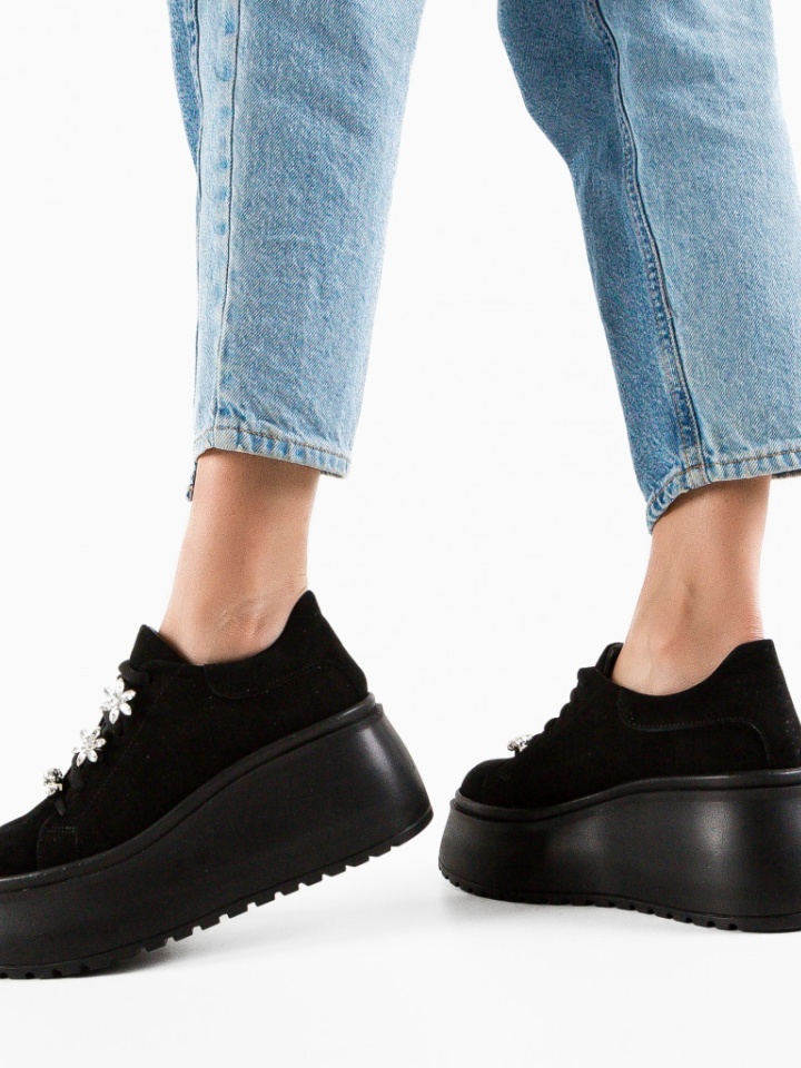 Scarpe casual Nere Patrick - Img 3