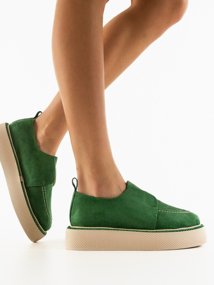 Scarpe casual Verde Hayter - Img 3