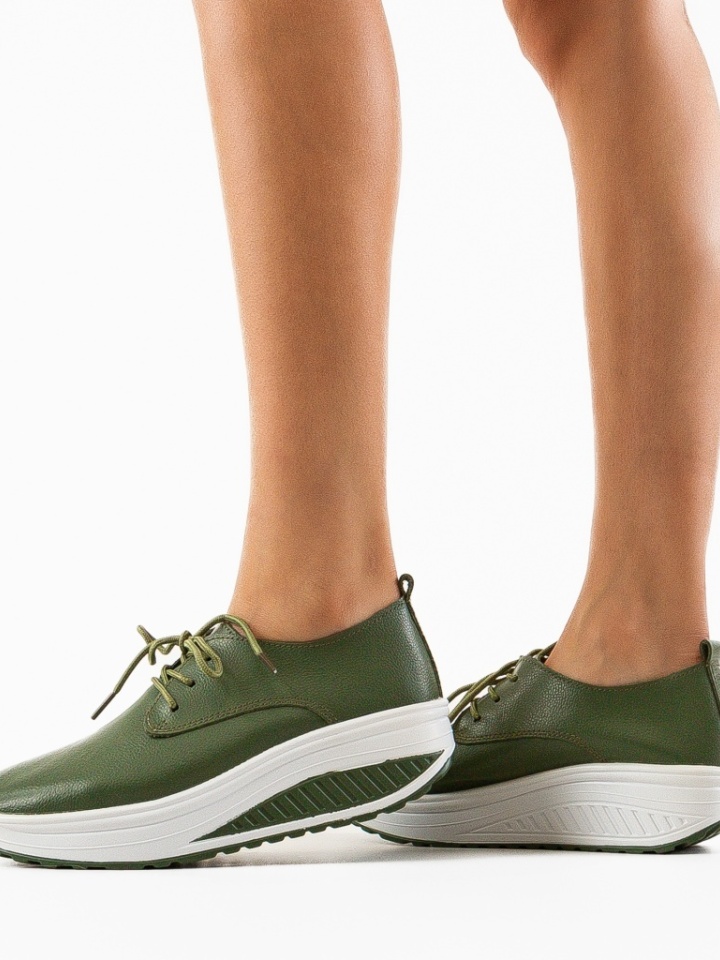 Scarpe casual Verde Kleak - Img 3