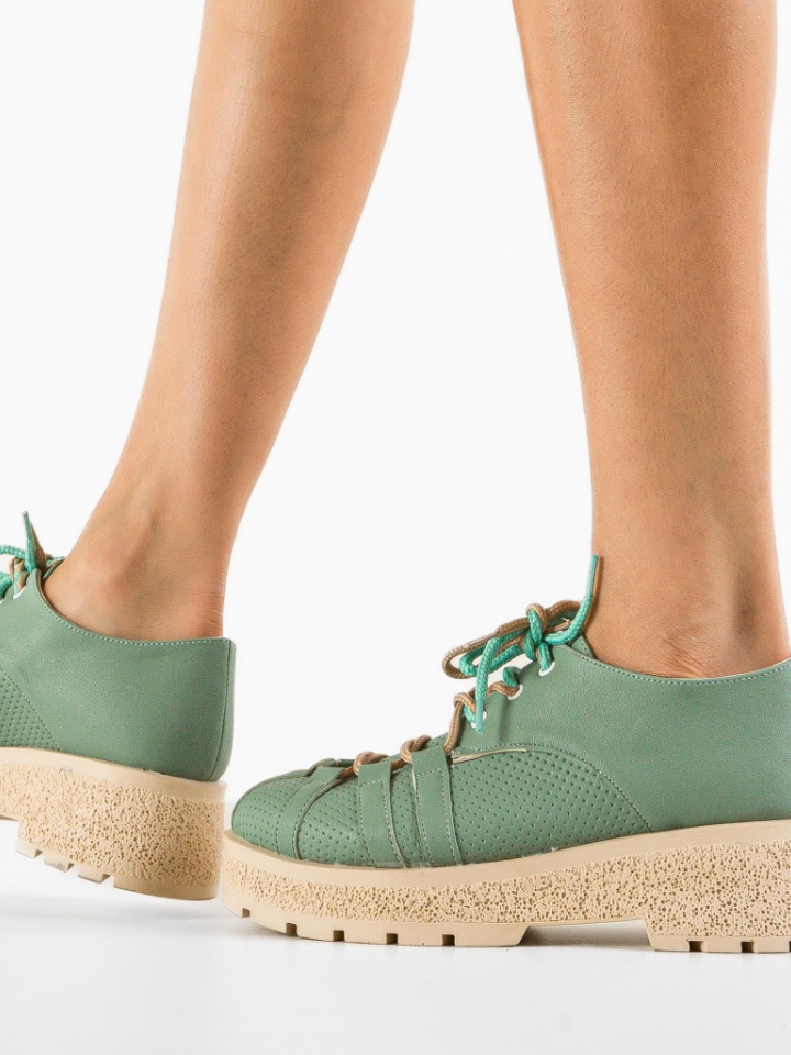 Scarpe casual Verde Memy - Img 3