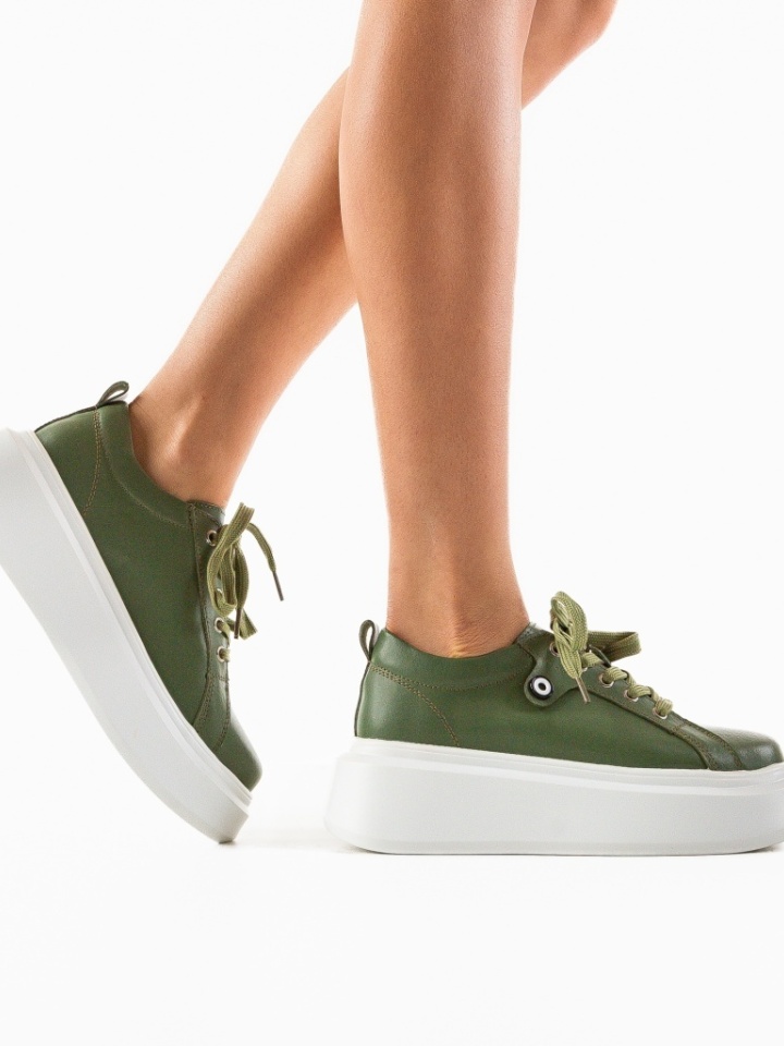 Scarpe casual Verde Nuandre - Img 2