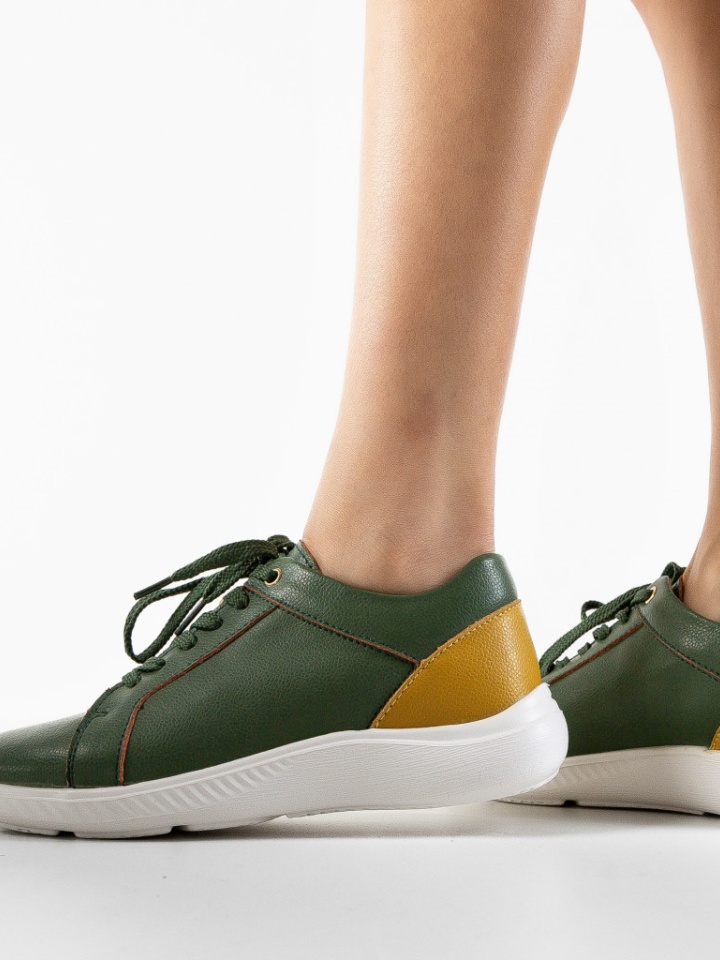 Scarpe casual Verde Rena - Img 3