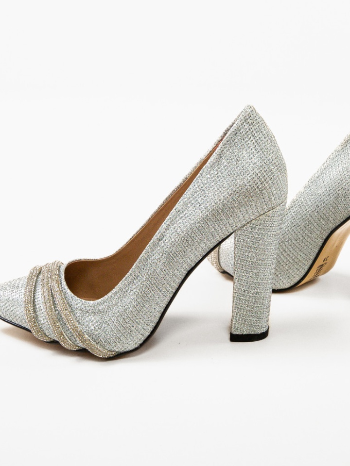 Scarpe da donna Argento Jusyne - Img 4