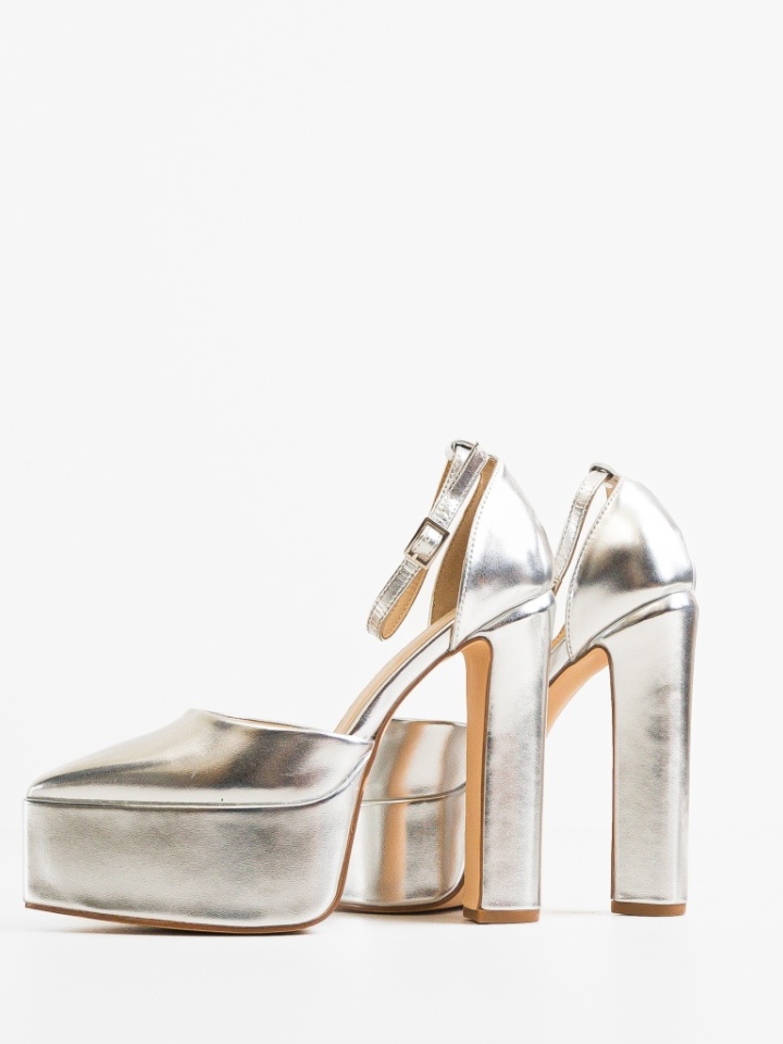 Scarpe da donna Argento Marianne - Img 4